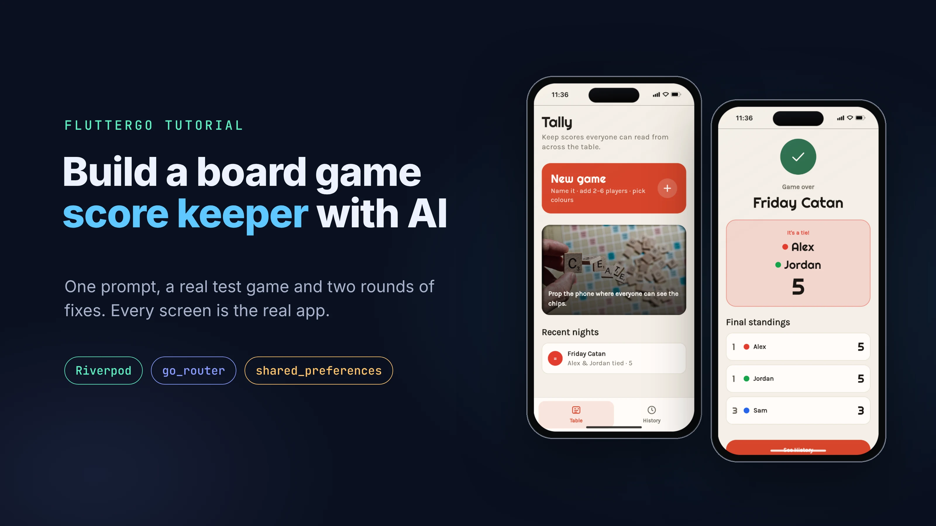 Build a Board Game Score Keeper with FlutterGo, Then Find the Bug That Merged Two Players
