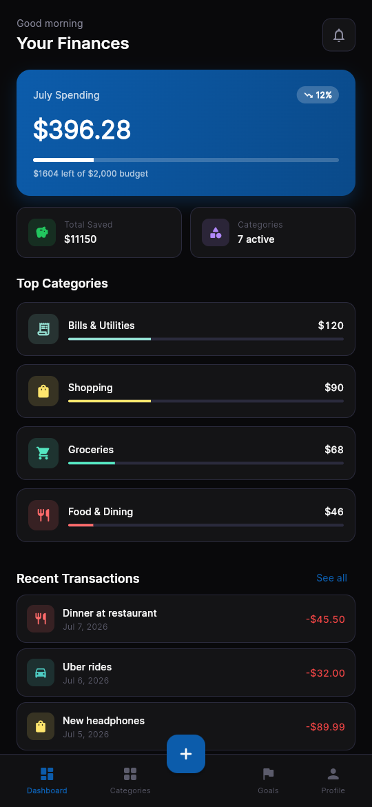 The app unlocked after sign-up