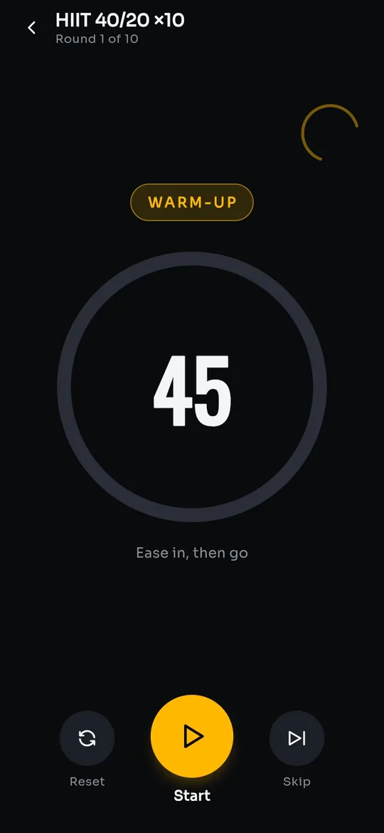 Pulse: the interval timer